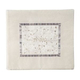 Yair Emanuel Tallit and Tefillin Bag Set, Embroidered Pomegranate Vines - Silver