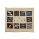 Yair Emanuel Tallit and Tefillin Bag, Embroidered Squares and Shapes  Colorful