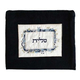 Yair Emanuel Dark Velvet Tallit & Tefillin Bag, Silk Applique - Blue Jerusalem