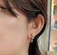 Amaro Handrafted Gold Plate Clip-On Drop Earrings - Illumination Collection
