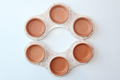 Graciela Noemi Handcrafted Terrazo Passover Seder Plate - Terracotta Color