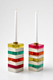 Graciela Noemi Handcrafted Modular Cubed Colorful Hanukkah Menorah