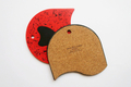 Graciela Noemi Handcrafted Pair of Trivets - Terrazzo Design