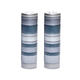 Yair Emanuel Salt and Pepper Shakers, Anodized Aluminum - Gray Rings