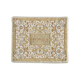Yair Emanuel Tallit and Tefillin Bag Full Embroidery, Flowers - Gold and Silver