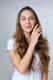 Sterling Silver Eilat Stone Ring with Diagonal Decorative Stripe