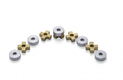 Laura Cowan, Dual Purpose Tic Tac Toe Game and Hanukkah Menorah - Gold