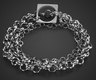 Adi Sidler Two in One Man's Bracelet and Necklace Chain - Stainless Steel