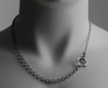 Adi Sidler Two in One Man's Bracelet and Necklace Chain - Stainless Steel