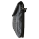 Tallit Briefcase with Handle and Strap - Black PU Like-Leather Fabric