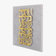 Dorit Judaica Wall Plaque with Gold Plated Words of Blessing - Hebrew