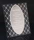 Standing English Home Blessing, Decorative Lucite - Silver or Gold