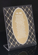 Decorative Standing Woman of Valor Eishet Chayil Plaque, Hebrew - Gold or Silver