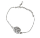 AJDesign 925 Sterling Silver Bracelet - Circular Disc with Shema Yisrael Prayer