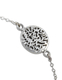 AJDesign 925 Sterling Silver Bracelet - Circular Disc with Shema Yisrael Prayer