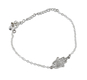 AJDesign 925 Sterling Silver Bracelet - Hamsa Hand Ornament