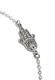 AJDesign 925 Sterling Silver Bracelet - Hamsa Hand Ornament