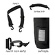 Set, Insulated Tefillin Holder and Weatherproof Tallit Bag - Black