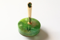 Graciela Noemi Handcrafted Pirouette Chanukah Dreidel - Colorful