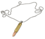 Israeli Army M-16 Rifle Bullet Pendant with Star of David