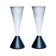 Yair Emanuel Cone Candlesticks, Two Sided and Two Colored - Choice of Colors