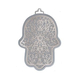 Yair Emanuel Small Wall Hamsa, Delicate Pomegranate Overlay - Choice of Colors