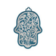 Yair Emanuel Small Wall Hamsa with Delicate Tree Overlay - Choice of Colors