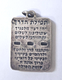 Necklace, Israeli Army Dog Tag Peace Dove Travelers Prayer Pendant - Ball Chain