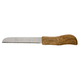 Raised Wood Challah Board with Decorative Handles and Knife - Gold Engraving