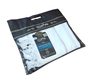 Noam Acrylic Non-Slip Lightweight Tallit Prayer Shawl  Silver and White Stripes