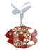 Gleaming Wall Fish Plaque, Priestly Blessing Star of David - Choice of Colors