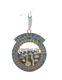 Gleaming Wall Decoration, Home Blessing and Jerusalem Images  Choice of Colors