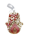 Gleaming Hamsa Wall Hanging, Pomegranates and Leaves  Choice of Colors
