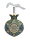 Gleaming Pomegranate Wall Decor with Crystals, Star of David Home Blessing - Color Choice