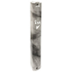 Gray Marble Look Plastic Mezuzah Case with Silver Shin - for 12 or 15 cm Scroll