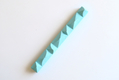 Graciela Noemi Handcrafted Origami Waves Mezuzah Case
