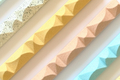 Graciela Noemi Handcrafted Origami Waves Mezuzah Case
