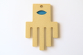 Graciela Noemi Handcrafted Blue Eye Abstract Hamsa