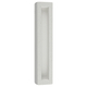 Gray Polyresin Mezuzah Case, Decorative Elongated Shin  Choice of Lengths