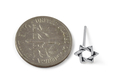Star of David 925 Sterling Silver Stud Earrings