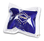 Protective Zippered Plastic Cover for Tefillin Bag  Transparent