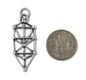 Kabalistic Tree of Life Pendant Jewish Kabbalah Necklace Pendant 925 Sterling Silver