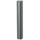 Aluminum Mezuzah Case with Side Channel - Dark Gray