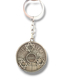 Spinner Key Chain with Revolving Stars of David - Travelers Prayer Words