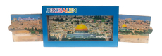 Colorful Wood Magnet with Pull-Out Sides  Dome of the Rock in the Old City
