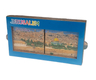 Colorful Wood Magnet with Pull-Out Sides  Dome of the Rock in the Old City