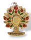 Wood Wall Hanging, Colorful Tree of Life with Leafy Pomegranates - Home Blessing