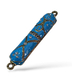 Small Metal Mezuzah Case, Streak Design on Enamel - Choose from Three Colors