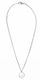 Adi Sidler Stainless Steel Necklace - Heart in Circle Pendant