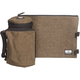 Set, Insulated Tefillin Holder and Weatherproof Tallit Bag - Olive Green Canvas